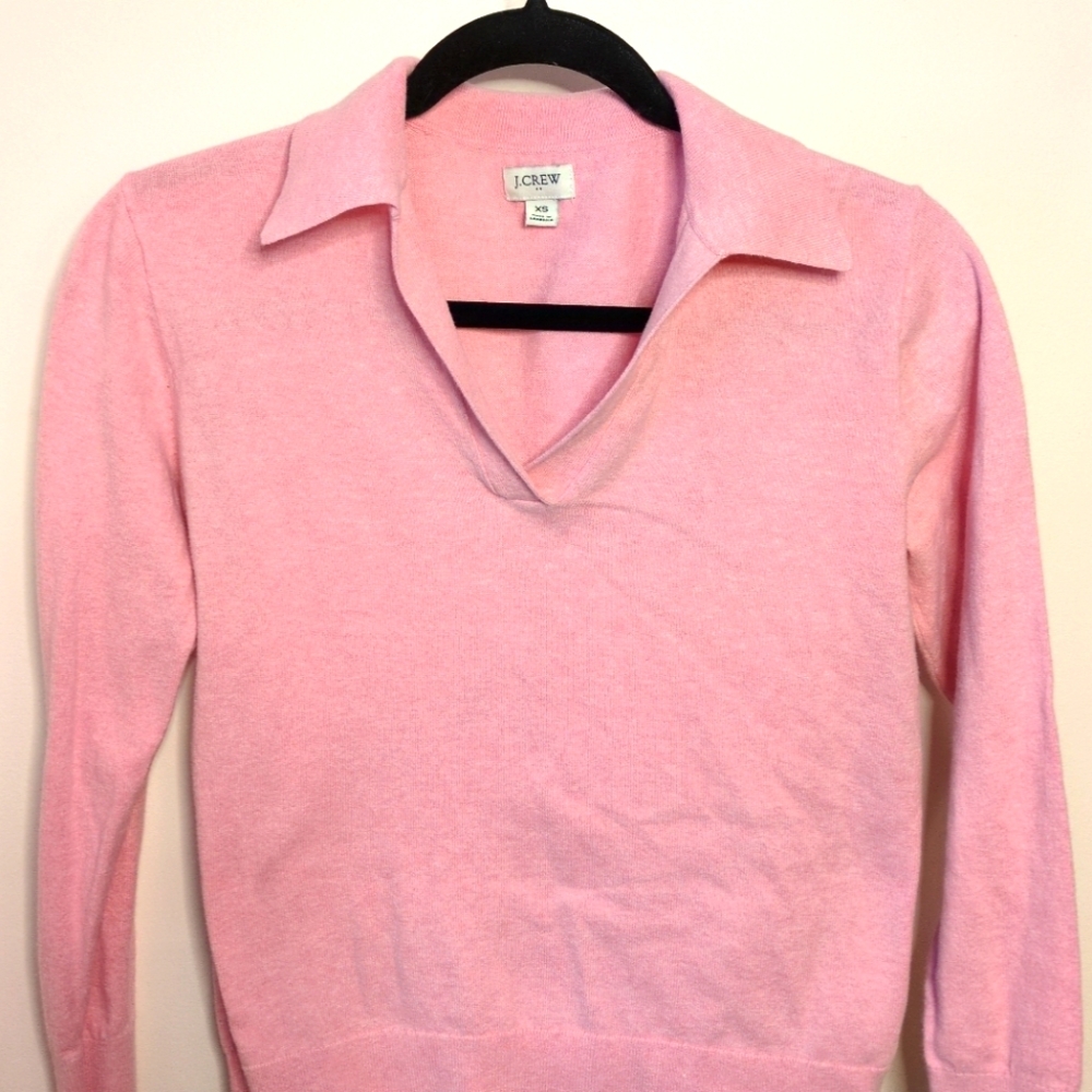 J Crew Collared Sweater